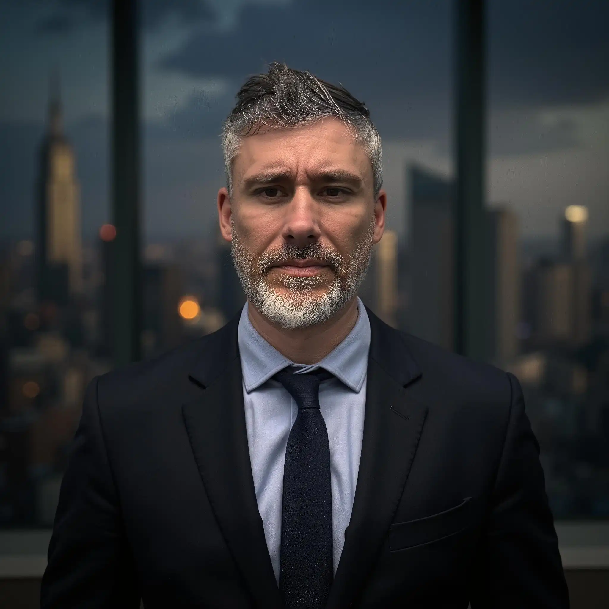 AI-generated headshot 2 for David, Marketing Strategist