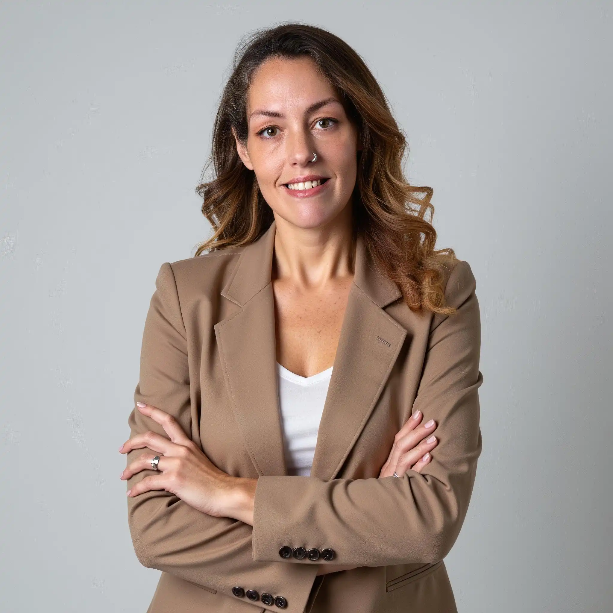 AI-generated headshot 26 for Melissa, Business Coach & Consultant
