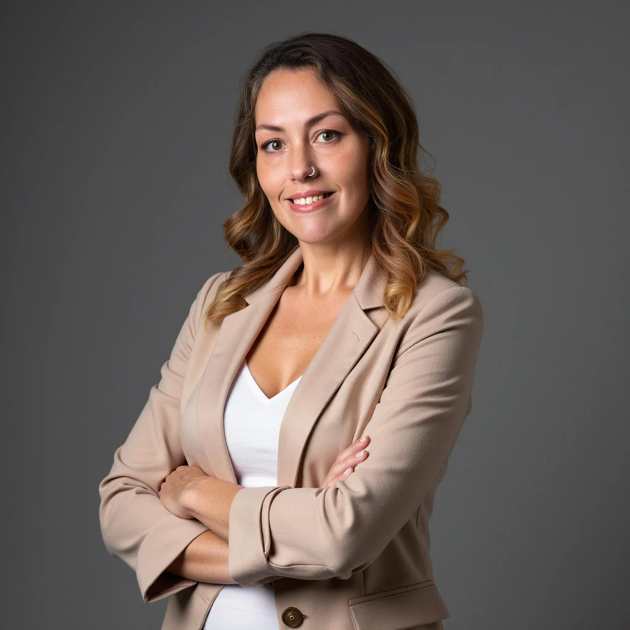 AI-generated headshot 7 for Melissa, Business Coach & Consultant