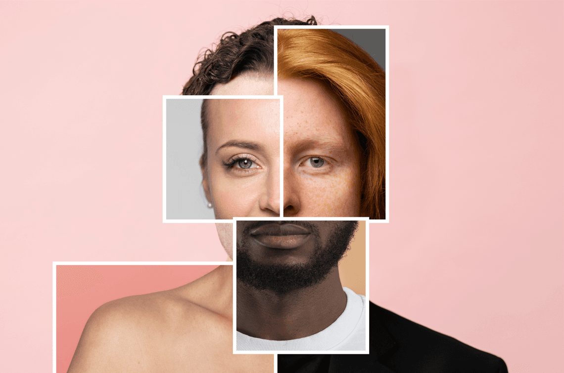 Combination of Facial Features