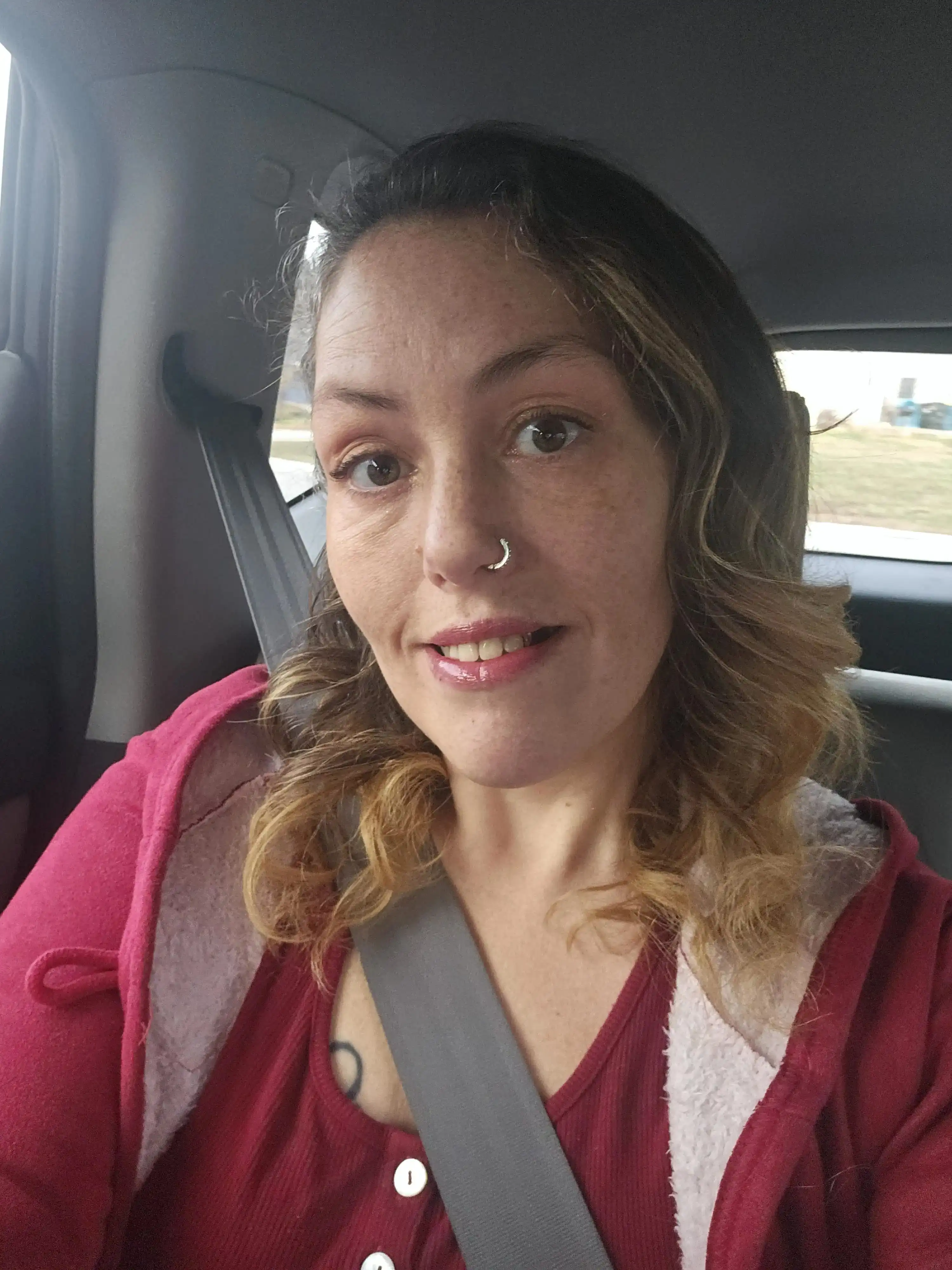 Female selfie