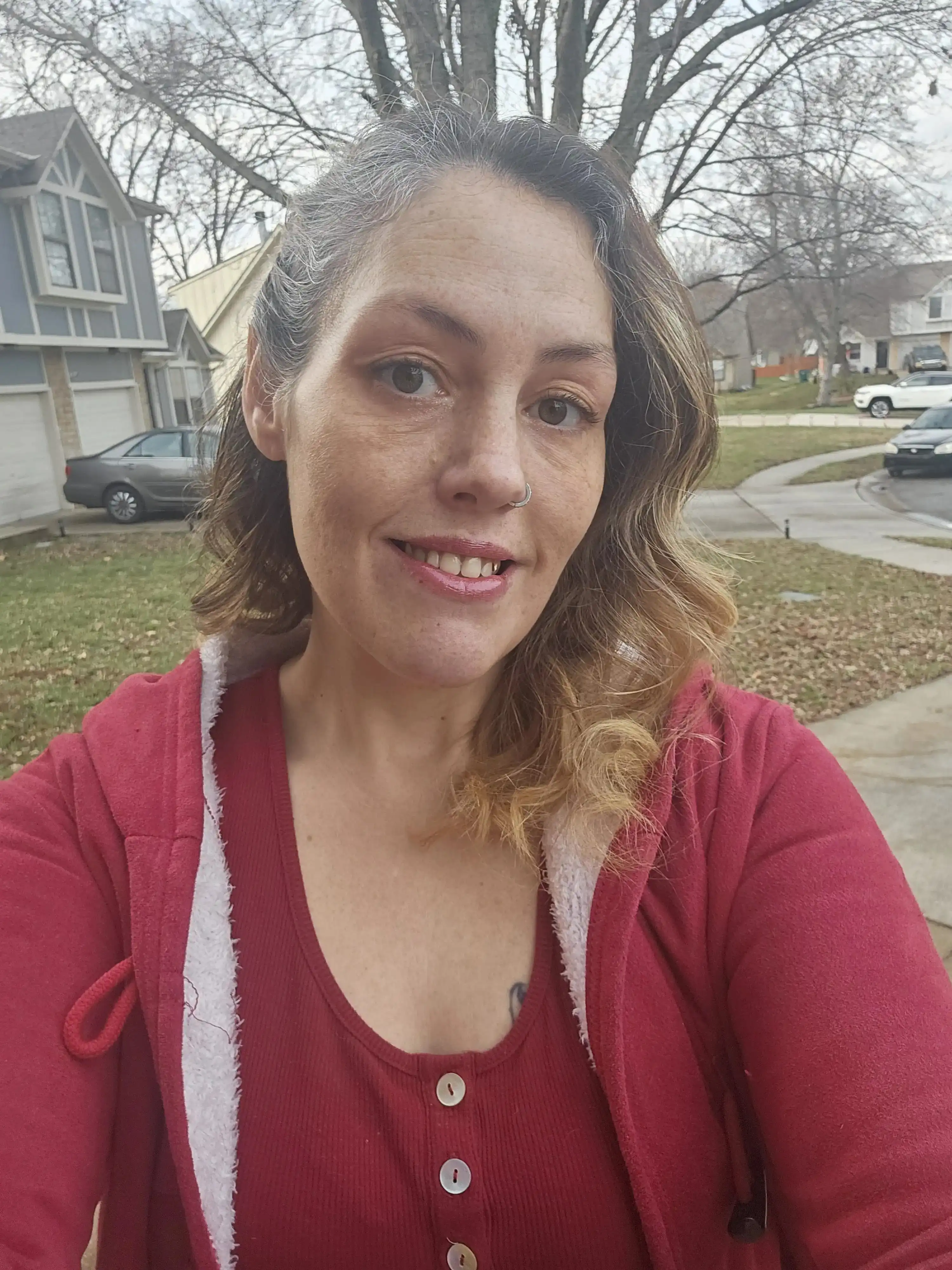 Female selfie