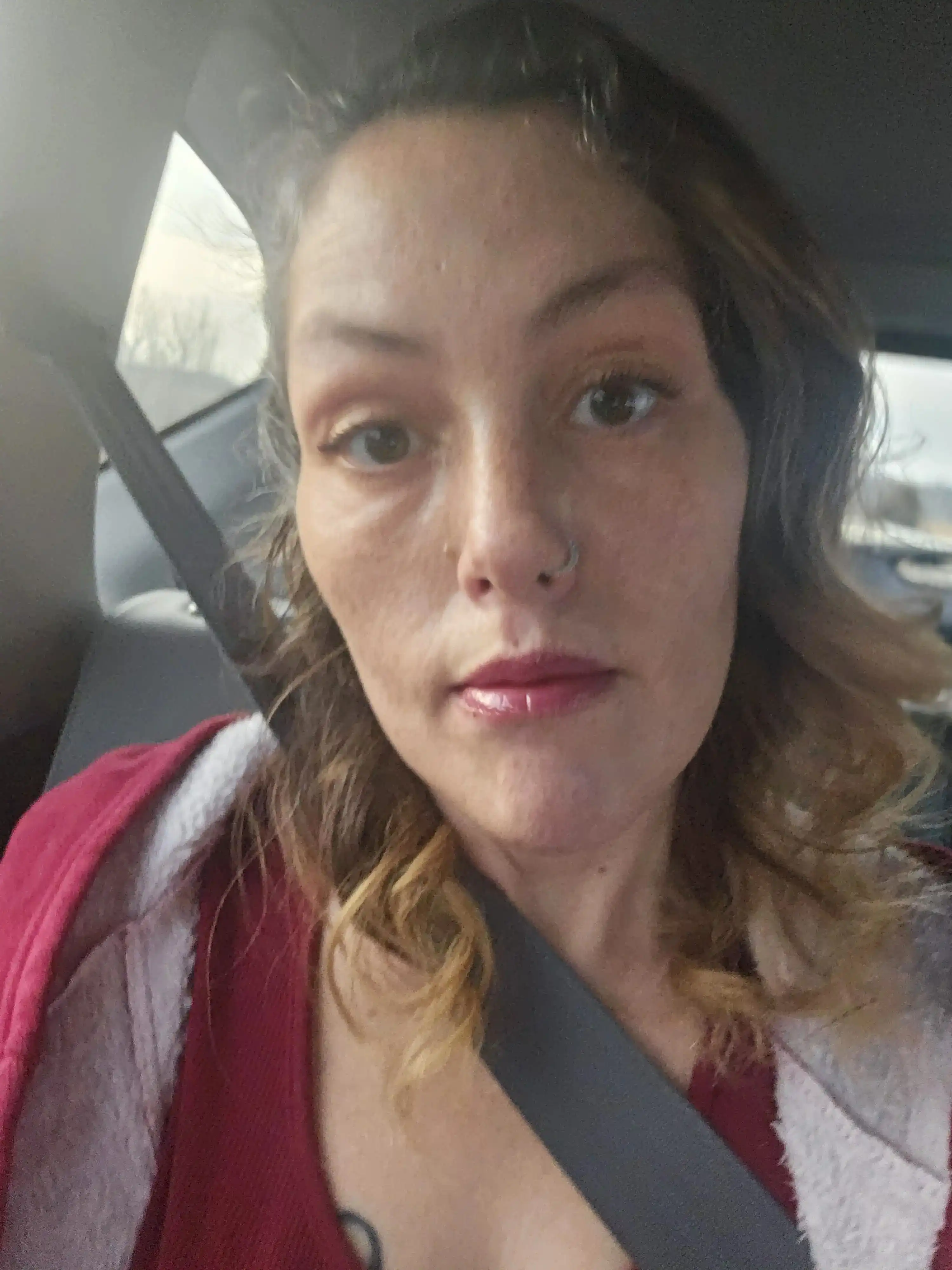 Female selfie