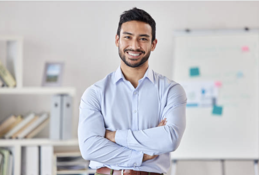AI LinkedIn photo example 1